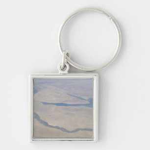 Aerial view of the Egypt and the Sinai Peninsul Key Ring