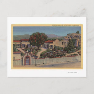 Aerial View of the Entire Mission Postcard