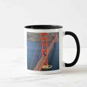 Aerial view of the Golden Gate Bridge in the Mug
