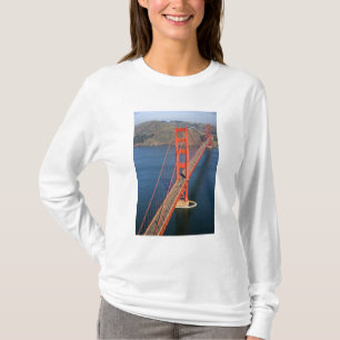 Aerial view of the Golden Gate Bridge in the T-Shirt