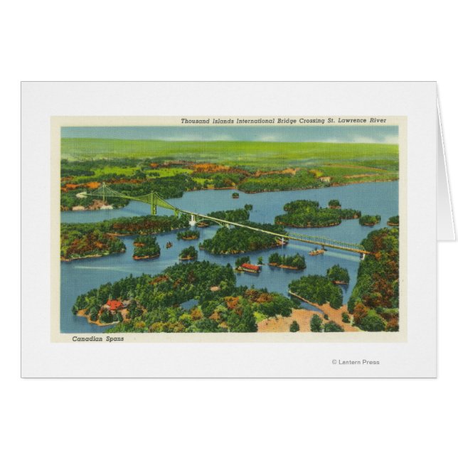 Aerial View of the International Bridge (Front Horizontal)