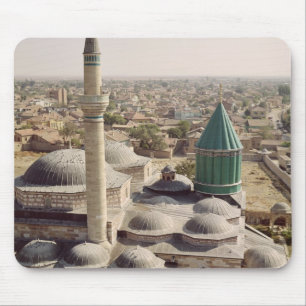 Aerial view of the Mevlana Tekke Mouse Pad
