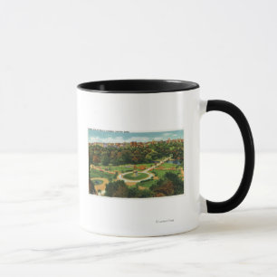 Aerial View of the Public Gardens # 2 Mug