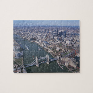 Aerial View of the River Thames Jigsaw Puzzle