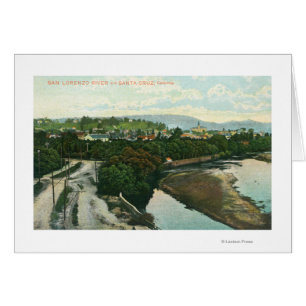 Aerial View of the San Lorenzo River