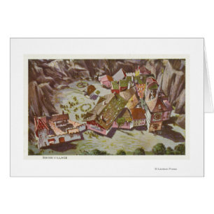 Aerial View of the Swiss Village