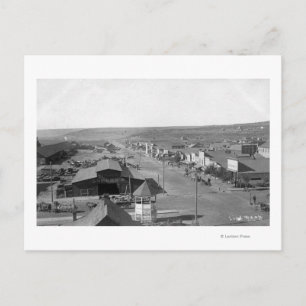 Aerial View of the Town 6 Postcard