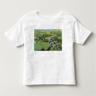 Aerial View of the Town Toddler T-Shirt