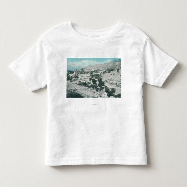 Aerial View of the TownMariposa, CA Toddler T-Shirt (Front)