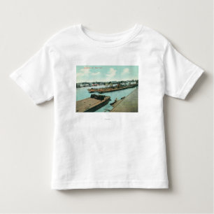 Aerial View of the Waterfront Toddler T-Shirt