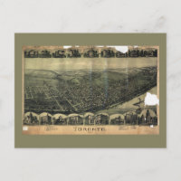 Aerial View of Toronto, Ohio (1899)