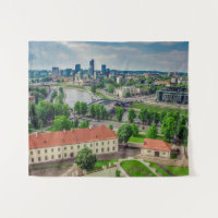 Aerial view of Vilnius, Lithuania