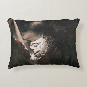AERIAL VIEW OF WATERFALLS DECORATIVE CUSHION