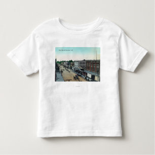 Aerial View of West Main StreetWoodland, CA Toddler T-Shirt