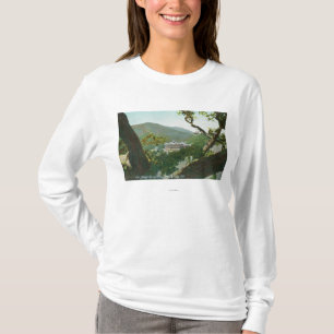 Aerial View of Witter Medical Springs Hotel T-Shirt