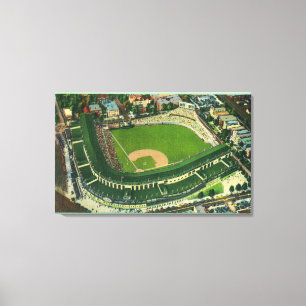 Aerial View of Wrigley Field # 2Chicago, IL Canvas Print