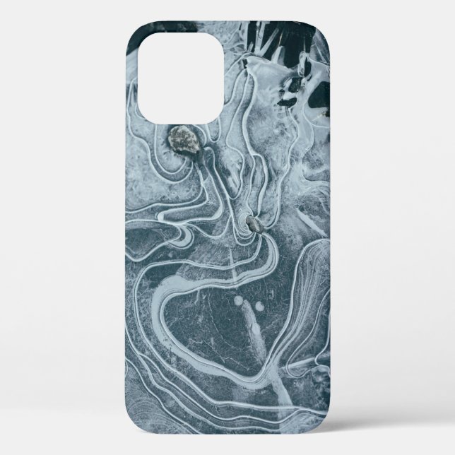 Aerial view photography of body of water Case-Mate iPhone case (Back)