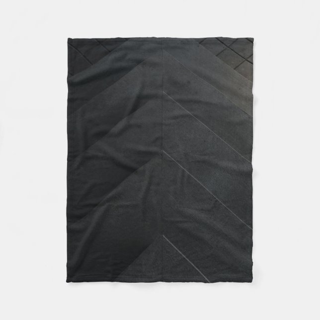 Aerial view photography of concrete step fleece blanket (Front)