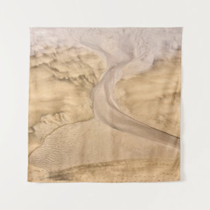 Aerial view photography of desert tapestry