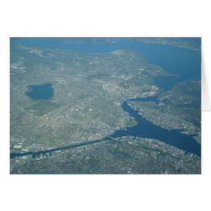 Aerial view Univesity of Washington Seattle