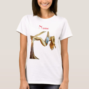 Aerial yoga fitness Thunder_Cove T-Shirt