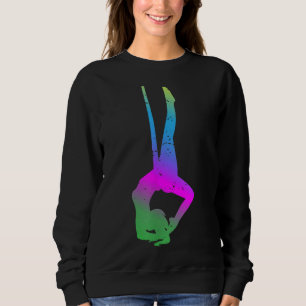Aerial Yoga Hammock Modern Yoga Sweatshirt