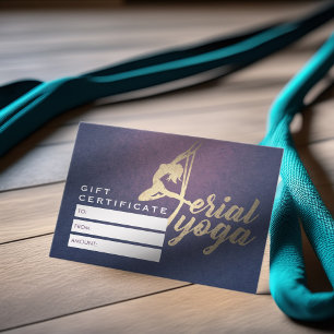 Aerial YOGA Meditation Instructor Gift Certificate