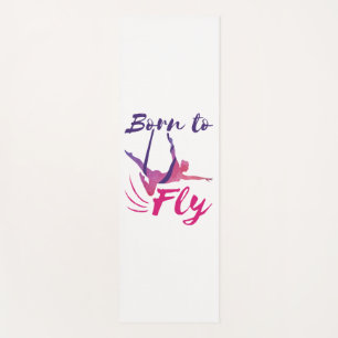 Aerial Yoga Silks Born to Fly Mat