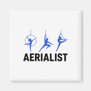 Aerialist Aerial Silk Yoga Gymnasts Acrots Trapeze Magnet