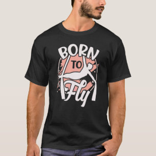 Aerialist Aerial Yoga Performer And Aerial Silk Ac T-Shirt