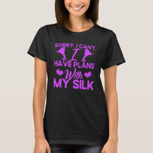 Aerialist Aerial Yoga Plans With My Silk Gymnastic T-Shirt
