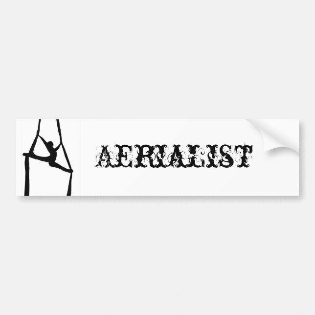 Aerialist Bumper Sticker (Front)
