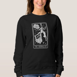 Aerialist Floral Acrobatics Dancer Aerial Silk Cir Sweatshirt