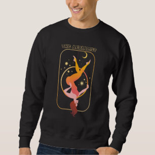 Aerialist Hoop Silks Acrobat Circus Aerial Acrobat Sweatshirt