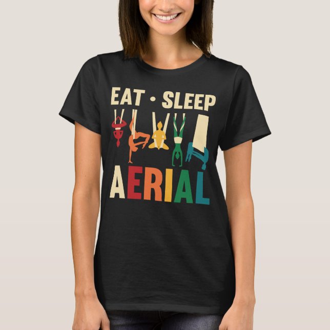 Aerialist Women Aerial Yoga Silks T-Shirt (Front)