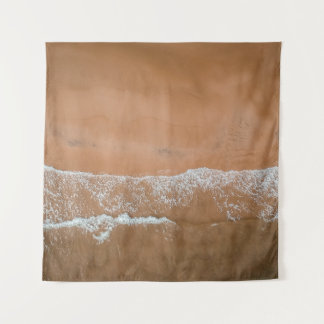 AERIEL VIEW OF THE BEACH TAPESTRY