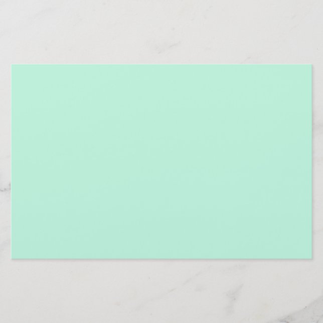 Aero Blue Stationery (Front)