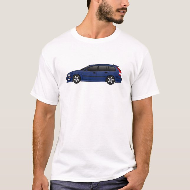 aero kombi bluu T-Shirt (Front)