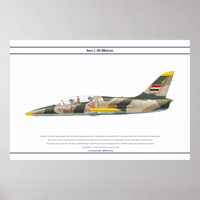 Aero L-39 Syria Poster (Front)