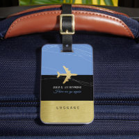 Aero Travel Bags Identifier Elegant Blue