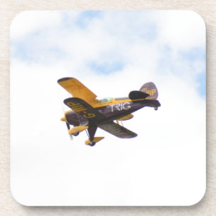 Aerobatic Biplane In Flight Coaster
