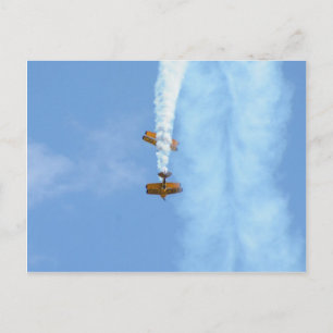 Aerobatic Biplanes Postcard