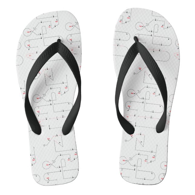 Aerobatic Pilot Jandals (Footbed)