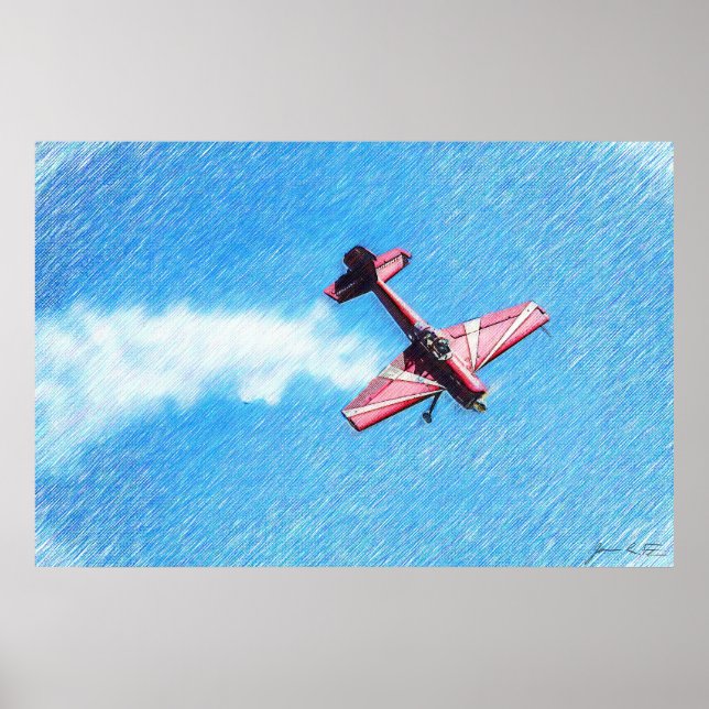 Aerobatic Tumble Poster (Front)