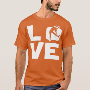 Aerobic Workout Love Gym Fitness Gymnastics Aerobi T-Shirt