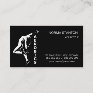Aerobics Business Card