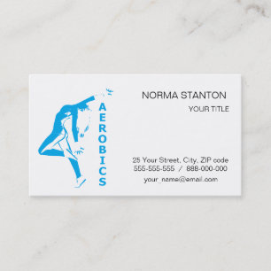 Aerobics Business Card