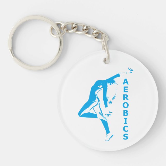Aerobics Key Ring (Front)