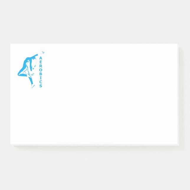 Aerobics Post-it Notes (Front)