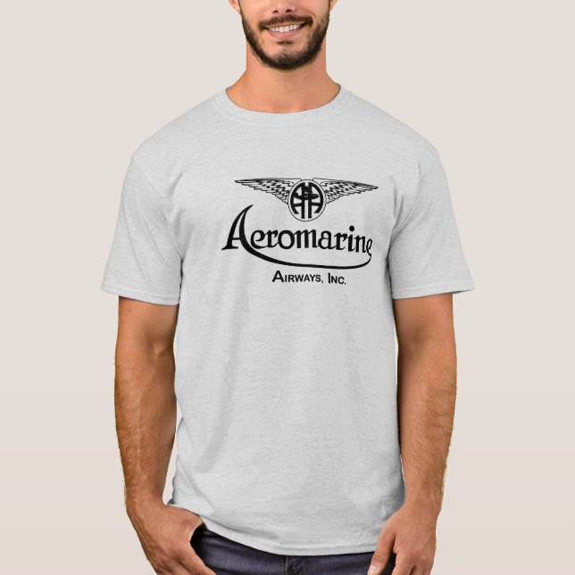 Aeromarine Logo Patch T-Shirt (Front)
